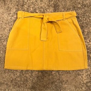 THE COVE YELLOW SKIRT